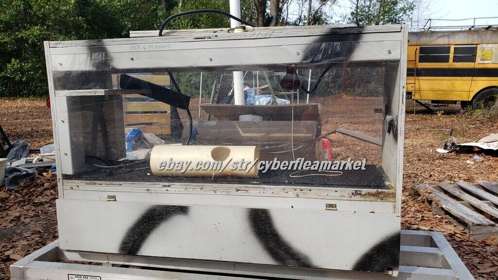 Reptile Enclosure 3*2*2FT ReptileTerrarium REINFORCED Plexiglass/Heated/LOK Cage