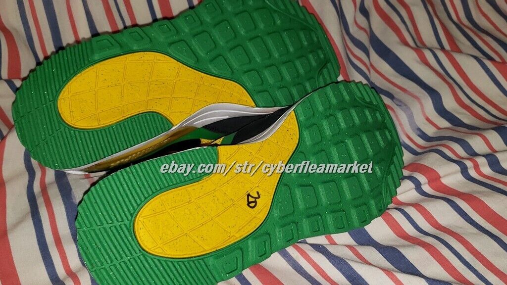 Nike Air Max SYSTM Yellow Green Oregon Ducks Sneakers DZ7738-700 Men's Size 10.5