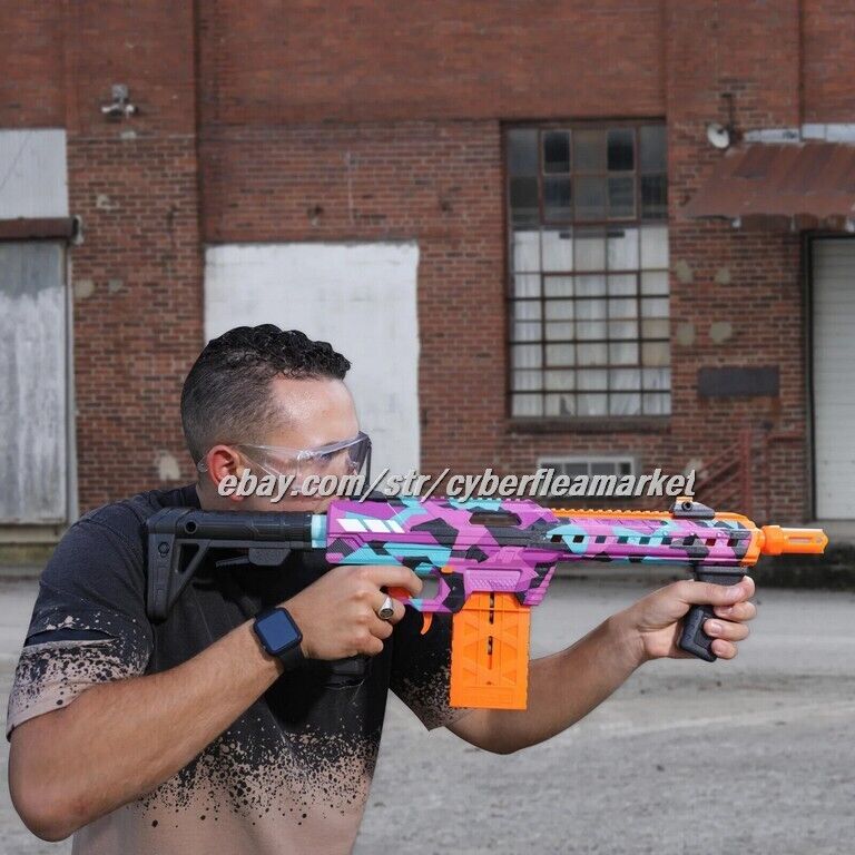 Tactical Strike Nexus Pro Ultimate Foam Dart Blaster Special Graphic Camo 🆕