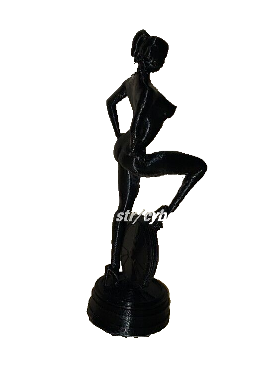 Lovely Figure 3D Print Model Unpainted Duke Nukem Forever Casino Girl