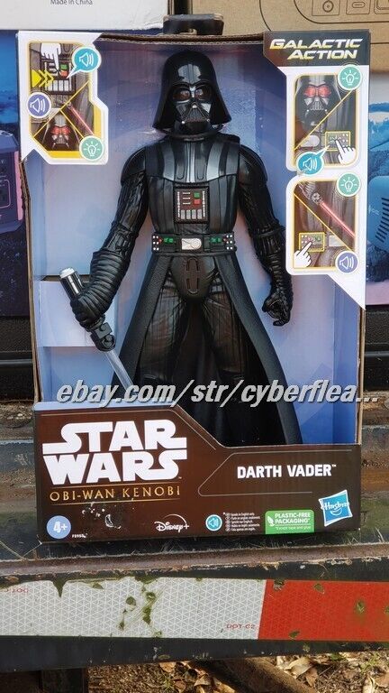 Star Wars Obi Wan Kenobi Galactic Action DARTH VADER Interactive Action Figure