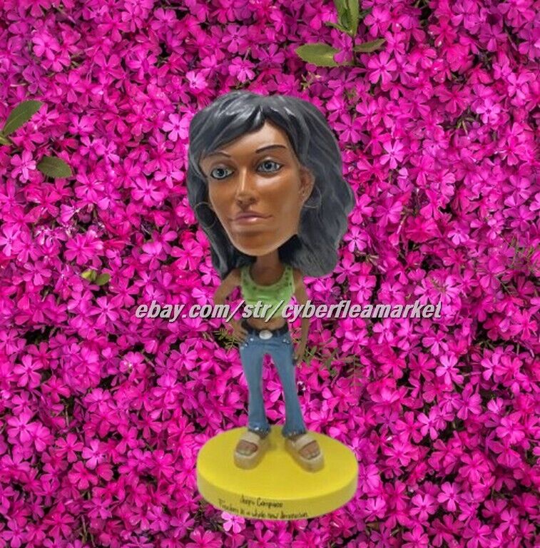 Jeep Compass Bobblehead Female Adventure Outdoors Marketing Campaign New In Box