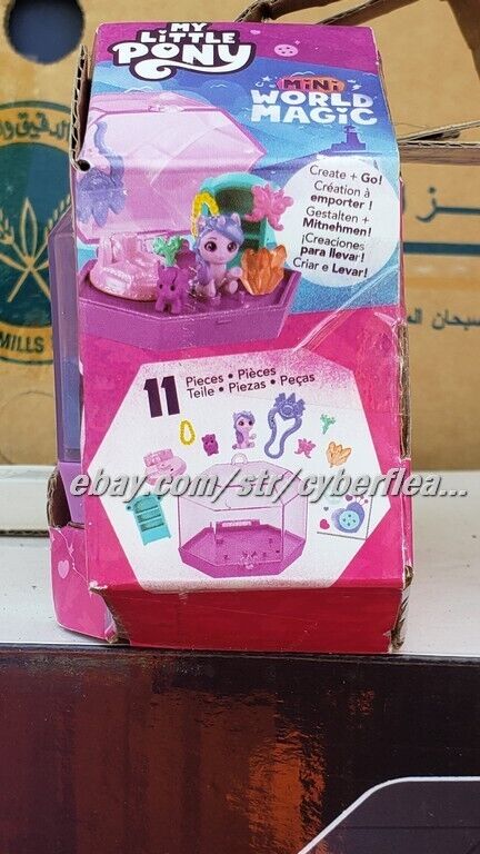 My Little Pony Izzy Mini World Moonbow Crystal Keychain  Mini World Magic Hasbro