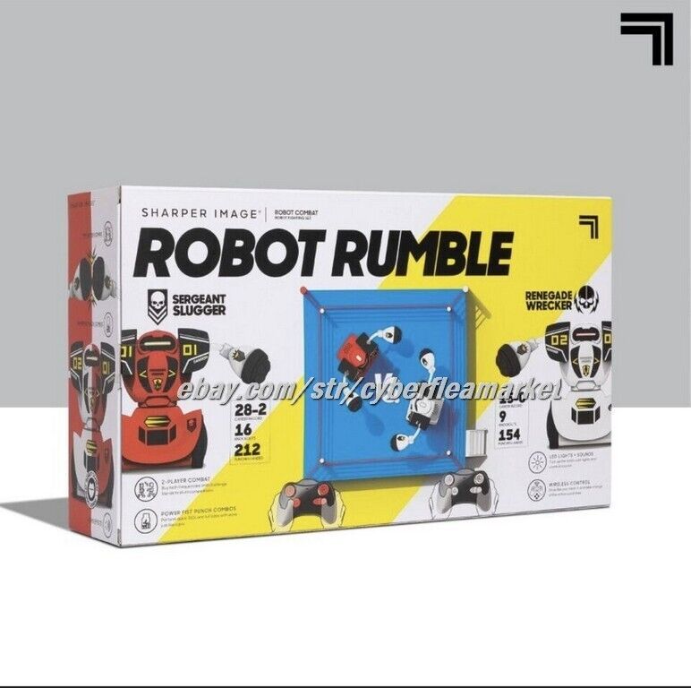 Sharper Image Remote Control Robot Combat - 2pk NEW