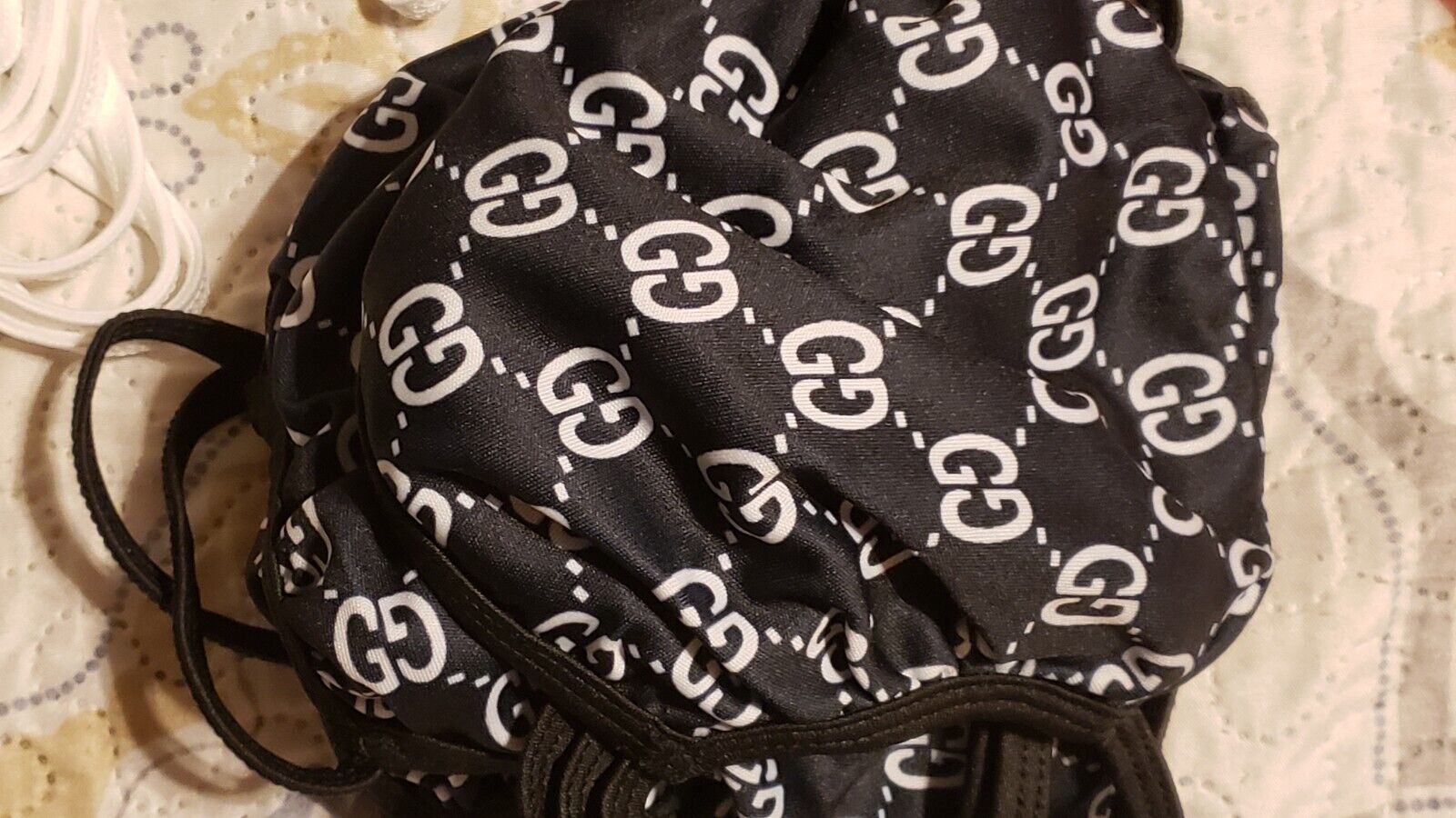 High Fashion Monogram Reusable Face Mask - Various Designer Masks