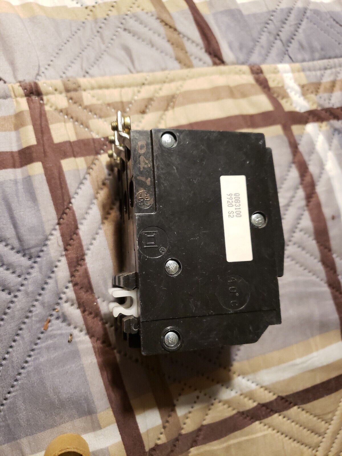 NEW - Square D QOB3100 100 A 3 POLE Miniature Circuit Breaker