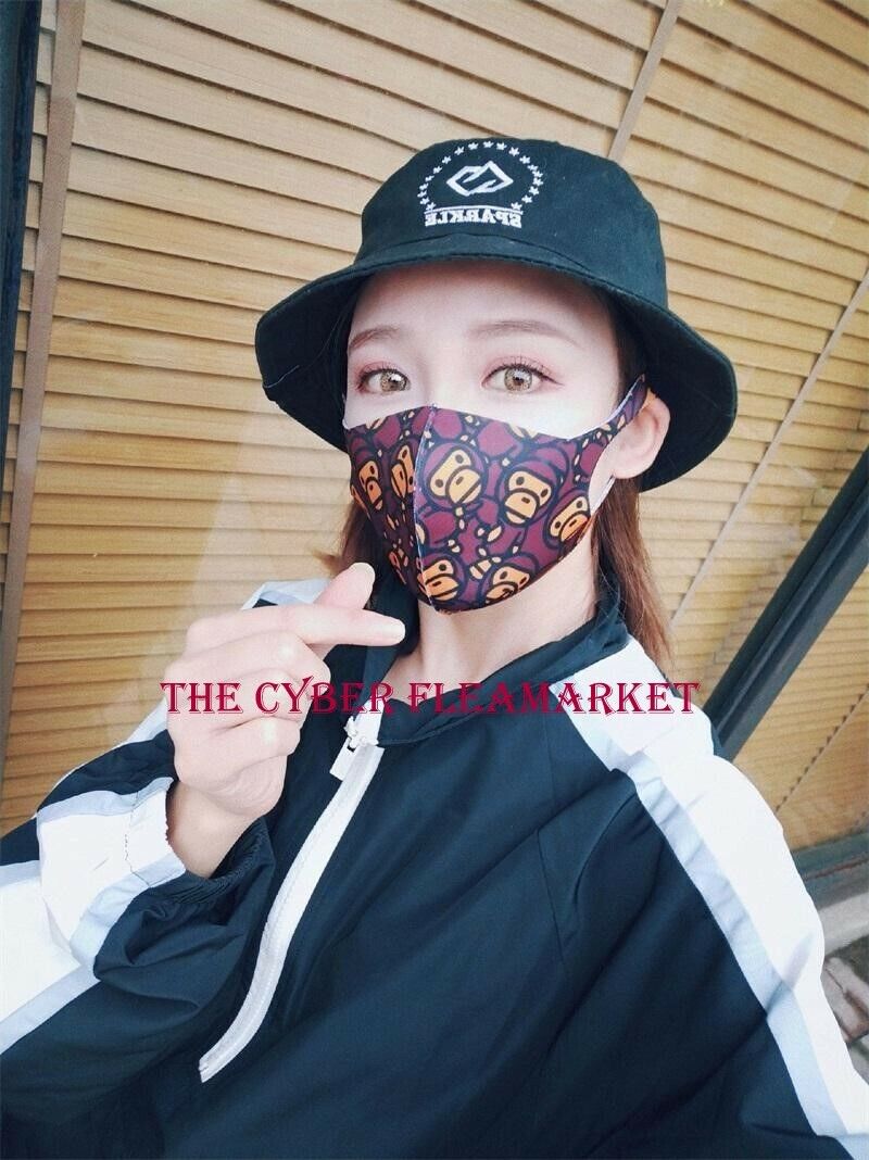 Reusable Washable Polyester Blend Face Mask Cycling Face Cover Bandana 3 pack