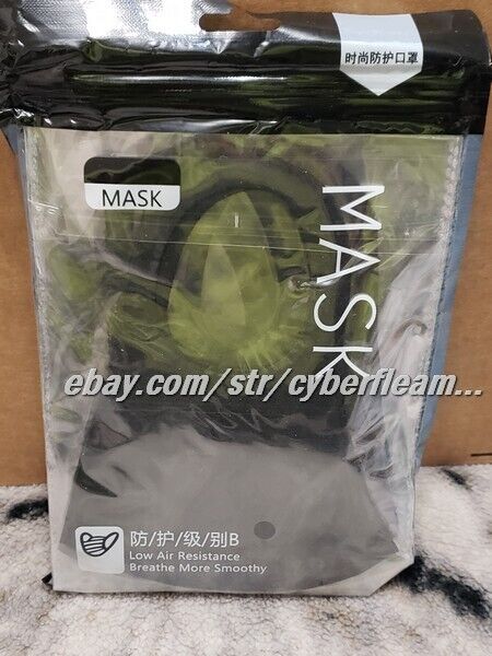 LIGHTWEIGHT REUSABLE WASHABLE 10 PACK FACE MASK - BLACK, BLUE, PINK, WHITE, GREY