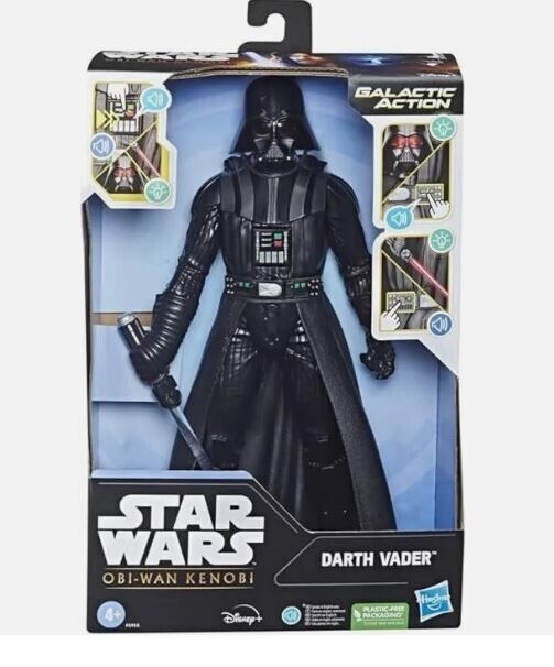 Star Wars Obi Wan Kenobi Galactic Action DARTH VADER Interactive Action Figure