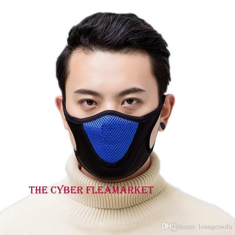 Mesh Face Mask - Washable, Easy Breathe, Reusable, Filtration Pad Light Weight
