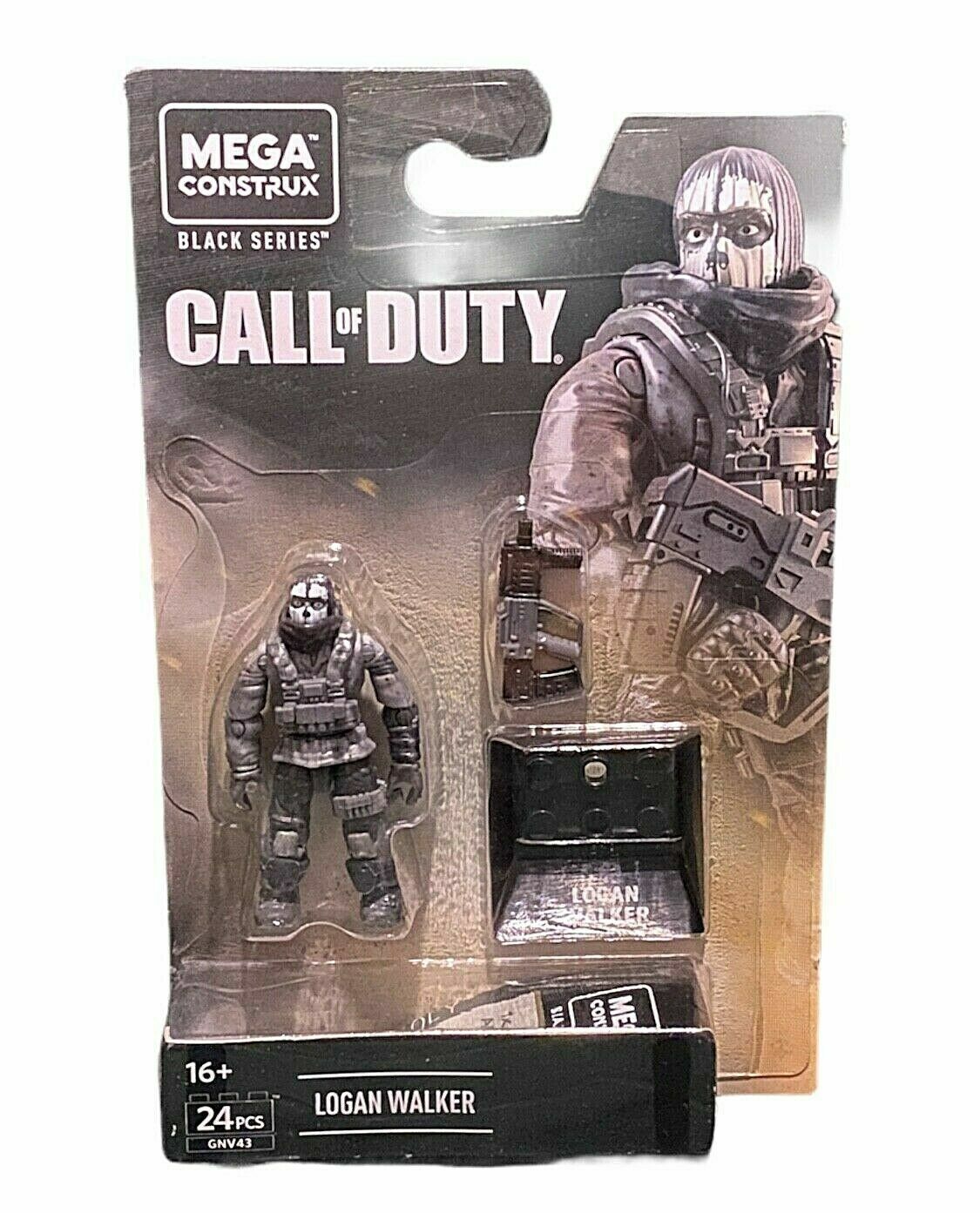 Mega Construx Call of Duty Black Series NEW MACTAVISH/SHEPHERD/LOGAN/WOODS N Mor