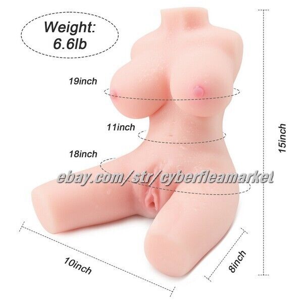 New Real Vagina Ass Boobs TPE Silicone Love Doll Full Body Adult Sex-Toy For Men