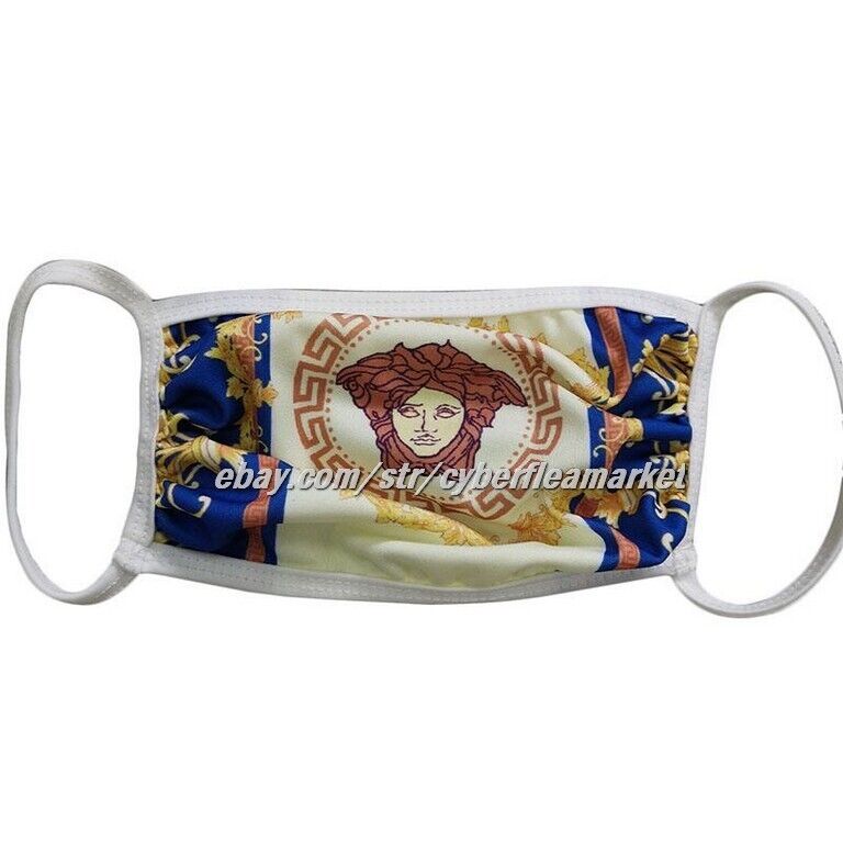 Designer Tri Pak - Monogram Reusable Face Mask - Tri  Designer Masks
