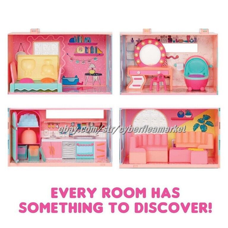 LOL Surprise Squish Sand Magic House with Tot