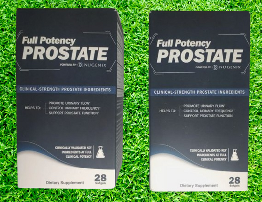 Nugenix Full Potency Prostate Dietary Supplements 56 Softgels 02/24 (Lot of 2)
