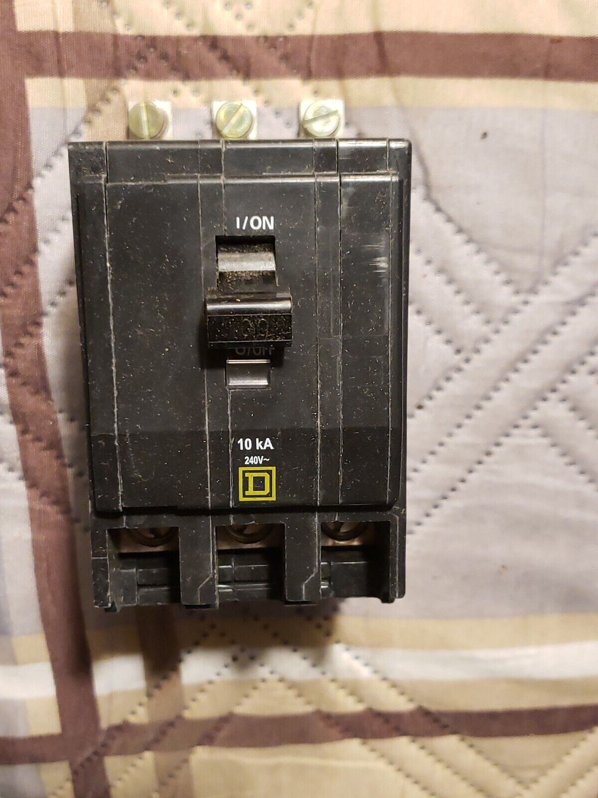 NEW - Square D QOB3100 100 A 3 POLE Miniature Circuit Breaker