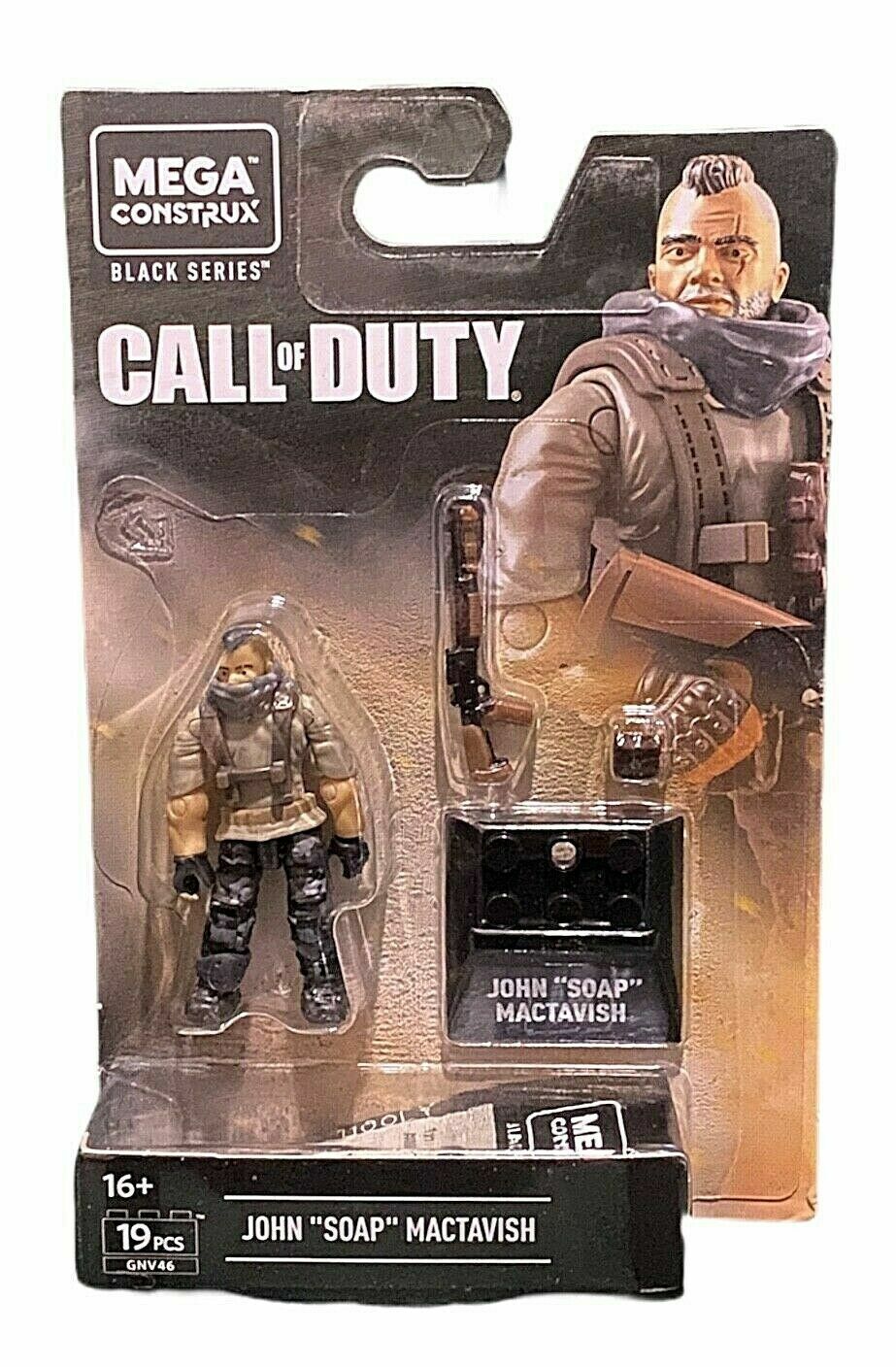 Mega Construx Call of Duty Black Series NEW MACTAVISH/SHEPHERD/LOGAN/WOODS N Mor