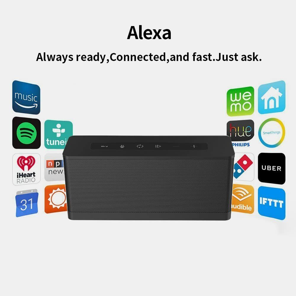 Meidong COWIN 3119 Portable WiFi Bluetooth Speaker Amazon Alexa Multi Room Audio