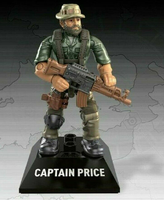 Mega Construx Call of Duty Black Series NEW MACTAVISH/SHEPHERD/LOGAN/WOODS N Mor
