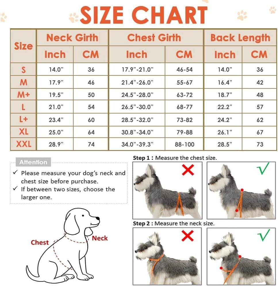 SlowTon Winter Dog Coat, Warm Polar Fleece Lining Doggie Outdoor Jacket with Tur