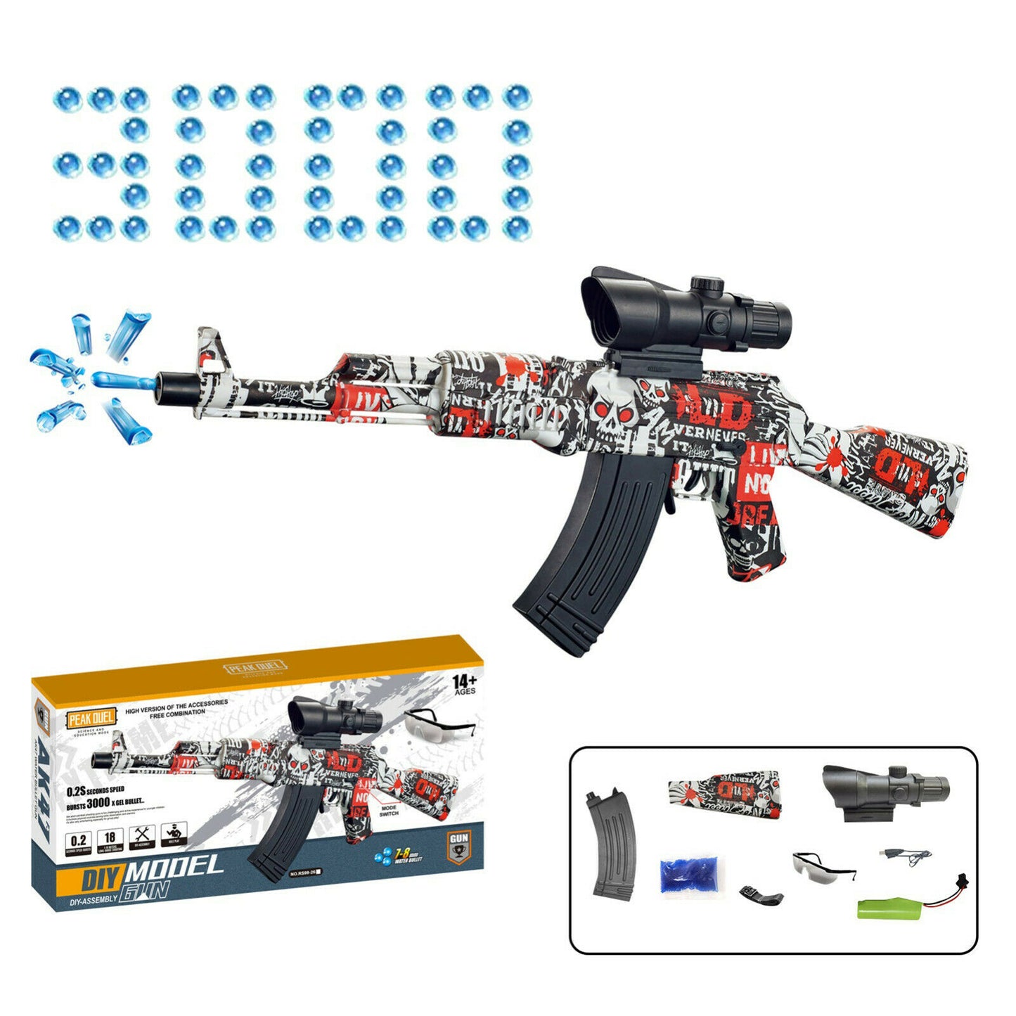 AK 47 Gel Blaster