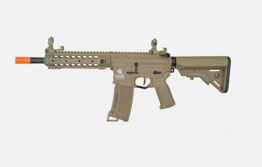 LANCER TACTICAL Gen 3 CQB Tan Airsoft AEG Rifle (LT-24T-G3)