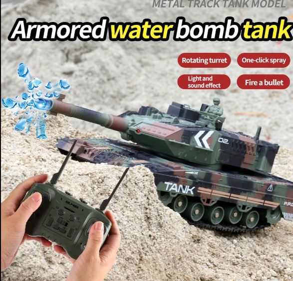 RC Orbeez Firing Tank