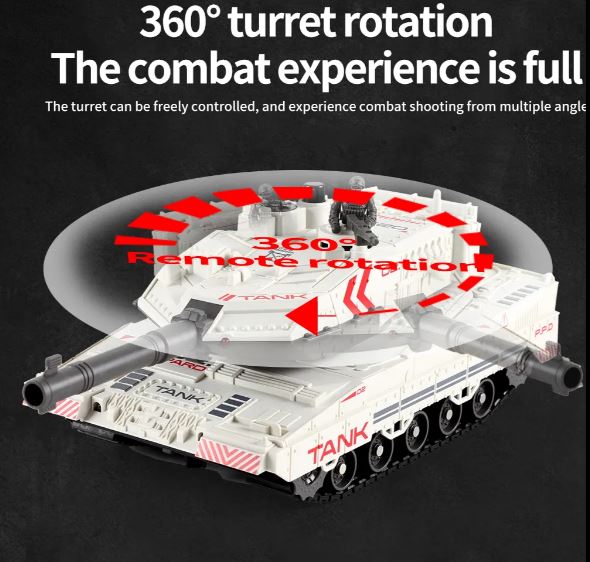 RC Orbeez Firing Tank