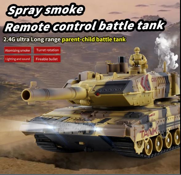 RC Orbeez Firing Tank