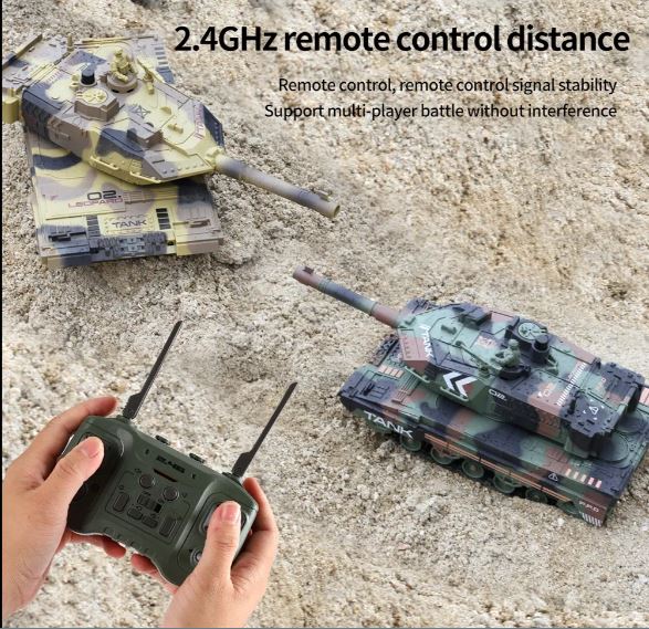 RC Orbeez Firing Tank