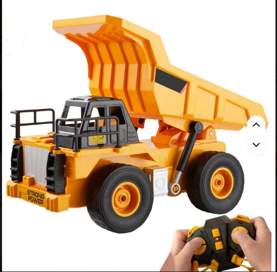 RC Construction 1:24 Wheel Loader, Dump Truck, Excavator