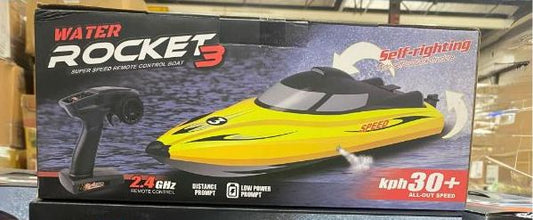 Water Rocket 3 Jet boat YELLOW